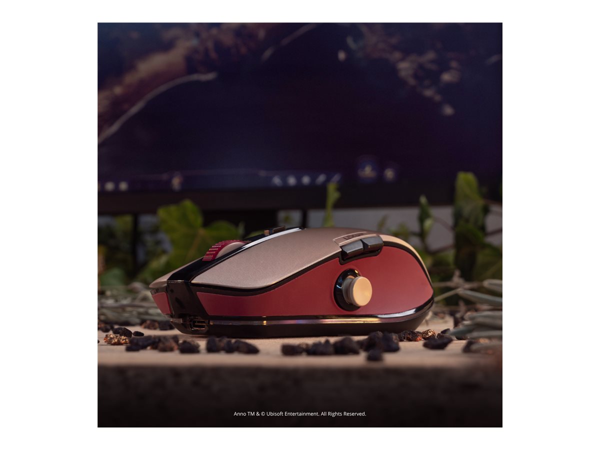LEXIP X UBISOFT ANNO 117 Bundle Flex Pro-Air Mouse + Mousepad