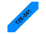BROTHER P-TOUCH TZE-541 noir sur bleu 18mm