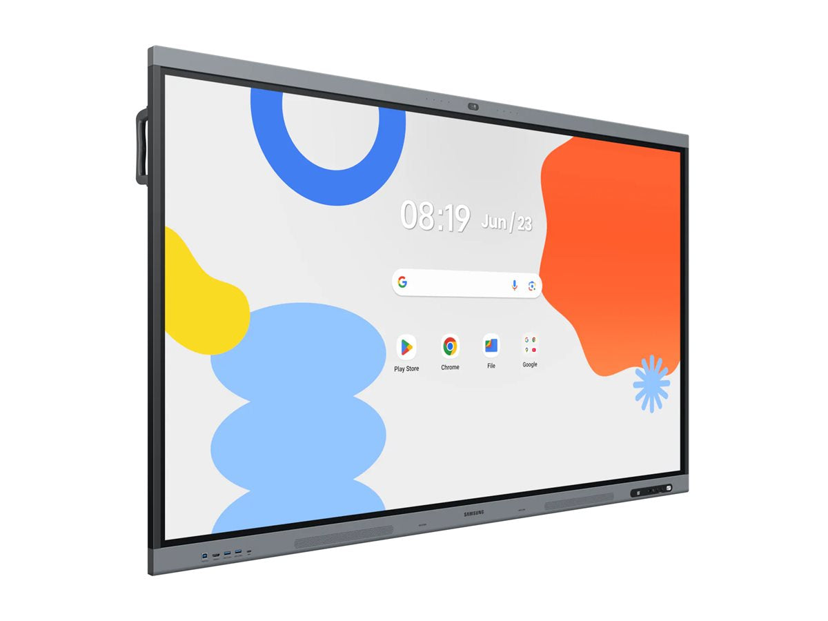 SAMSUNG WAFX-P Eboard WA75FX-P 75p Android 15 EDLA Octacore 16Go RAM 128Go storage UHD IR Touch 3xHDMI USB-C PD 65W 48Mpixel auto