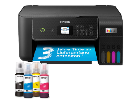 EPSON EcoTank ET-2870 MFP colour ink-jet ITS A4 10ppm print 100 sheets USB Wi-Fi black