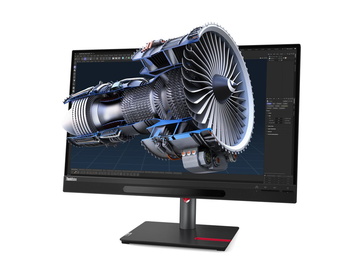 LENOVO ThinkVision 27 3D LED Écran 27p 3840x2160 4K 60Hz IPS 310cd/m2 1200:1 HDR10 4ms HDMI DisplayPort USB-C speakers