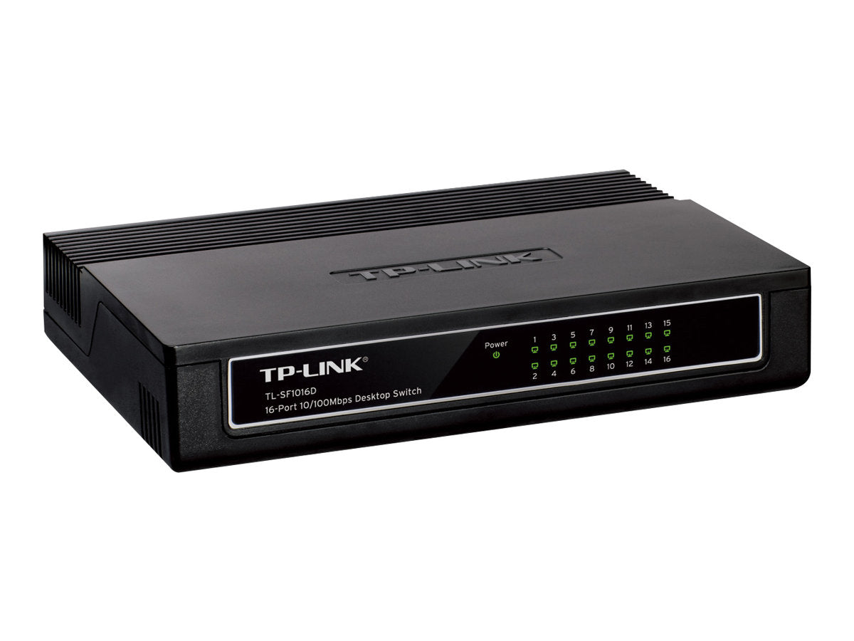 16-port 10/100M Desktop Switch