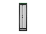 APC Easy Rack 48Ux600x1200 with Roof castors feet and 4Brackets No Side panels Bottom black