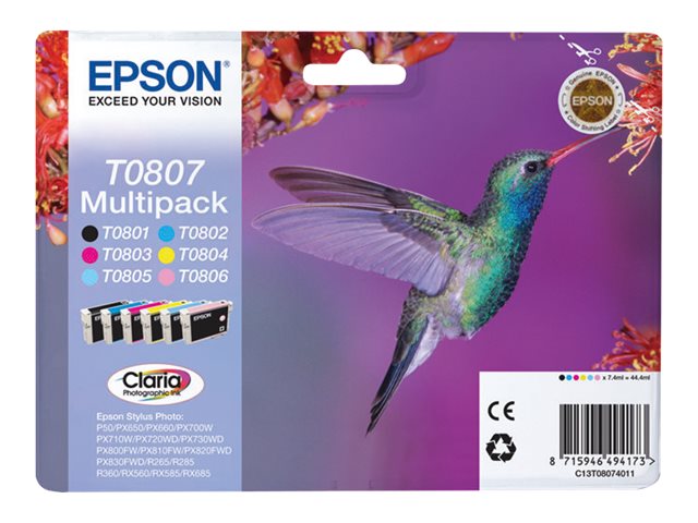 Ink/T0807 Hummingbird7.4ml CLcMLmYK