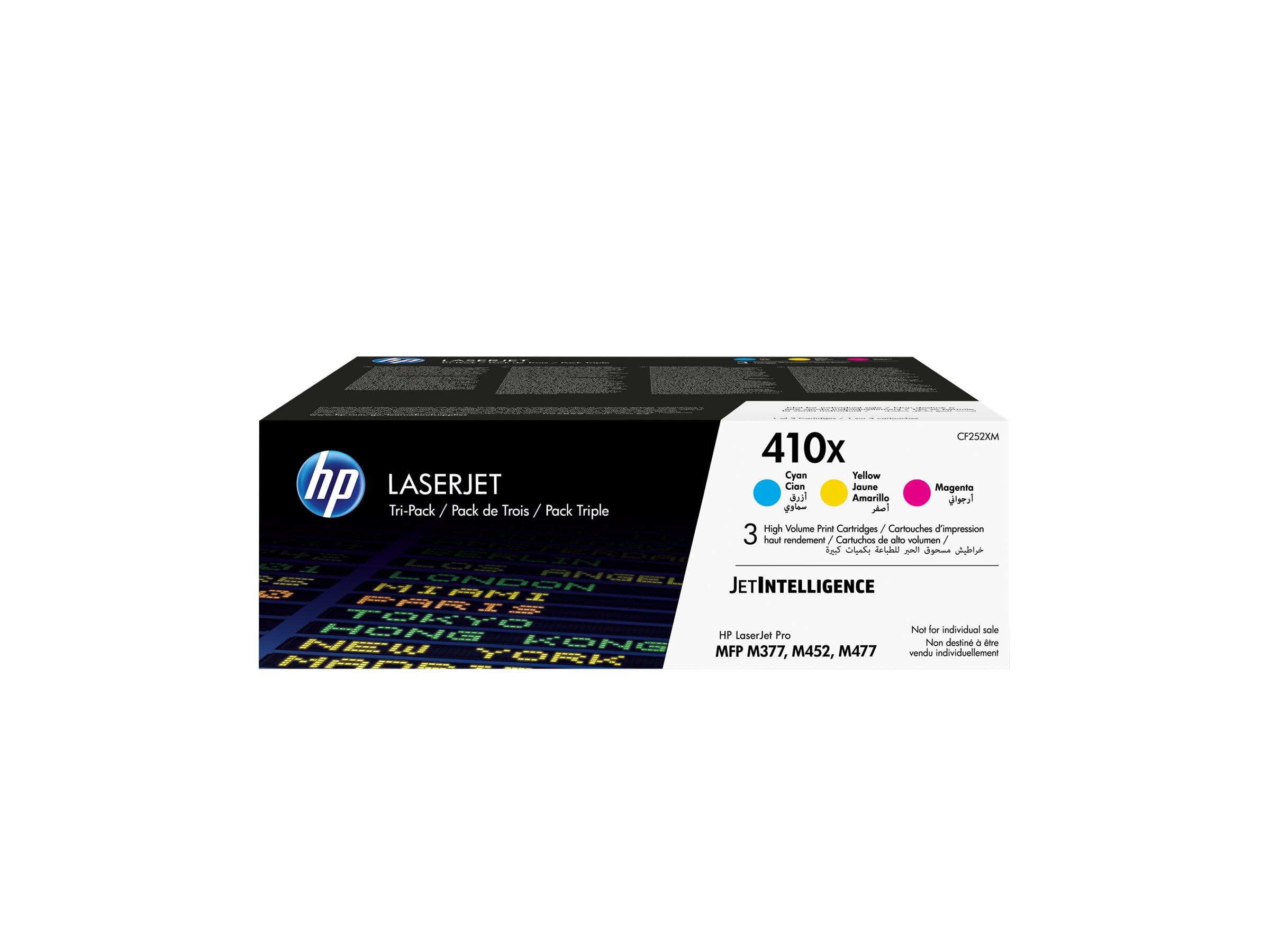 HP 410X HY Original LaserJet 3pk CMY