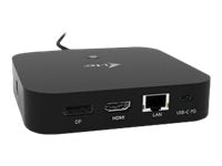 I-TEC USB-C Dual Display MST DS 1xDP 1xHDMI 1xGLAN 3xUSB 3.0 2x USB 2.0 1xUSB-C-Datei 1xAudio/Mic Jack 1x100W USB-C PD