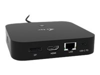 I-TEC USB-C Dual Display MST DS 1xDP 1xHDMI 1xGLAN 3xUSB 3.0 2x USB 2.0 1xUSB-C-Datei 1xAudio/Mic Jack 1x100W USB-C PD