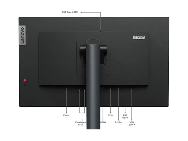 LENOVO ThinkVision P24q-30 23.8p Monitor HDMI DP 4xUSB 3.2