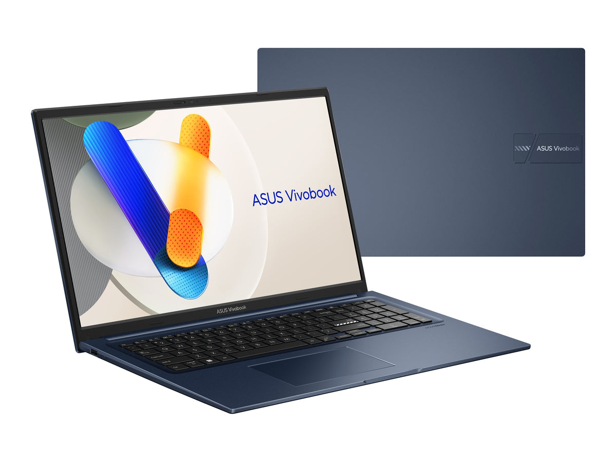 ASUS VivoBook X1704ZA-AU250W Intel Core i5-1235U 17.3p FHD 16Go RAM 512Go SSD Intel Iris Xe Graphics W11H Bleu 3 ans PC Portable