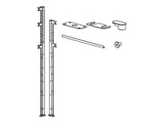 APC HyperPod Frame Vertical Post x2 Short Frame