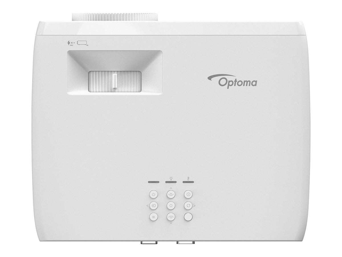 OPTOMA ZH350 FHD 1920x1080 3600lm Laser Projector 300 000:1 TR 1.48:1 1.62:1 2HDMI USB-A Power Audio 3.5mm 3Kg White