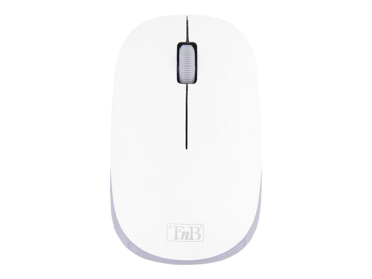 TNB CLASSY Wireless Keyboard/Mouse Combo Azerty High-End Finishes Compact Keyboard With Flat Comfortable And Silent Keys
