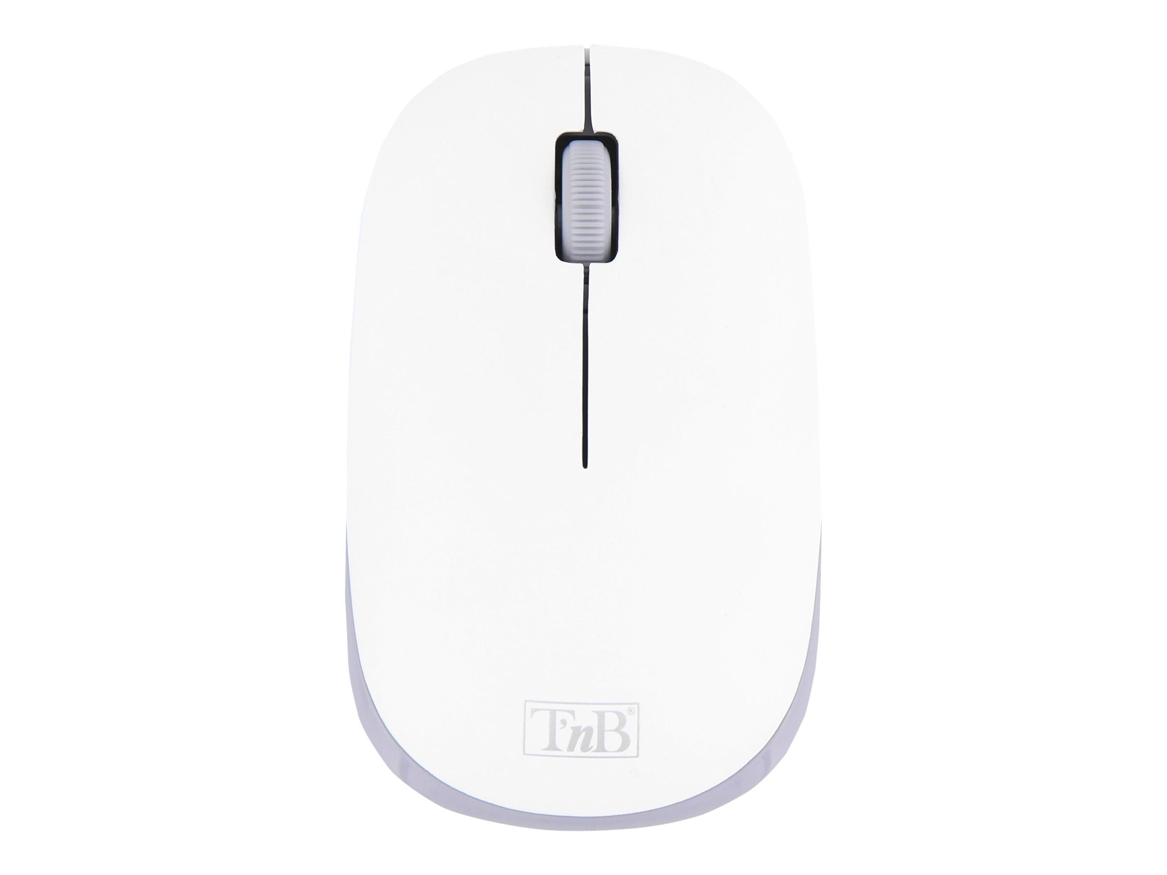 TNB CLASSY Wireless Keyboard/Mouse Combo Azerty High-End Finishes Compact Keyboard With Flat Comfortable And Silent Keys