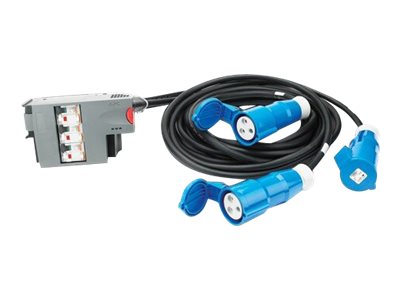 APC IT Power Distribution Module Automatic circuit breaker plug-in module AC 400V 3-phase output connectors 3