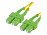 MCL SCAPC duplex singlemode 9/125 OS2 optical fiber - 2m