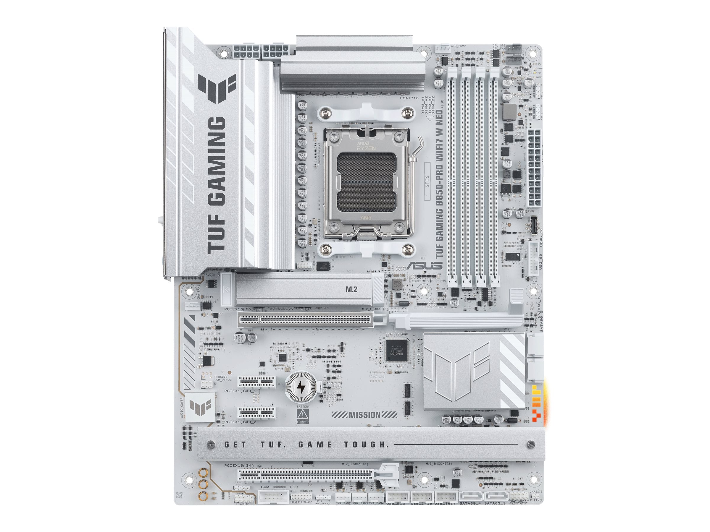 ASUS AMD B850 ATX motherboard DDR5 PCIe 5.0 3xM.2
