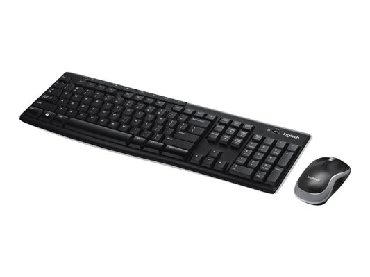 LOGITECH MK270 Wireless Combo black USB (ESP) MEDITER