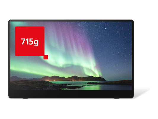 RICOH 15.6p 169 1920x1080 OLED 1ms 1000001 Wireless/Miracast 10-point Multi-Touch USB-C/Li-Ion Battery Powered