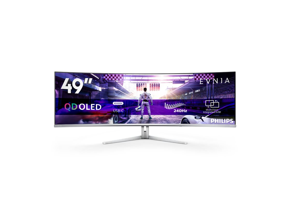 PHILIPS 49M2C8900/00 49p 5120x1440 Gaming Monitor OLED 32:9 0.03ms 2xHDMI DP USB