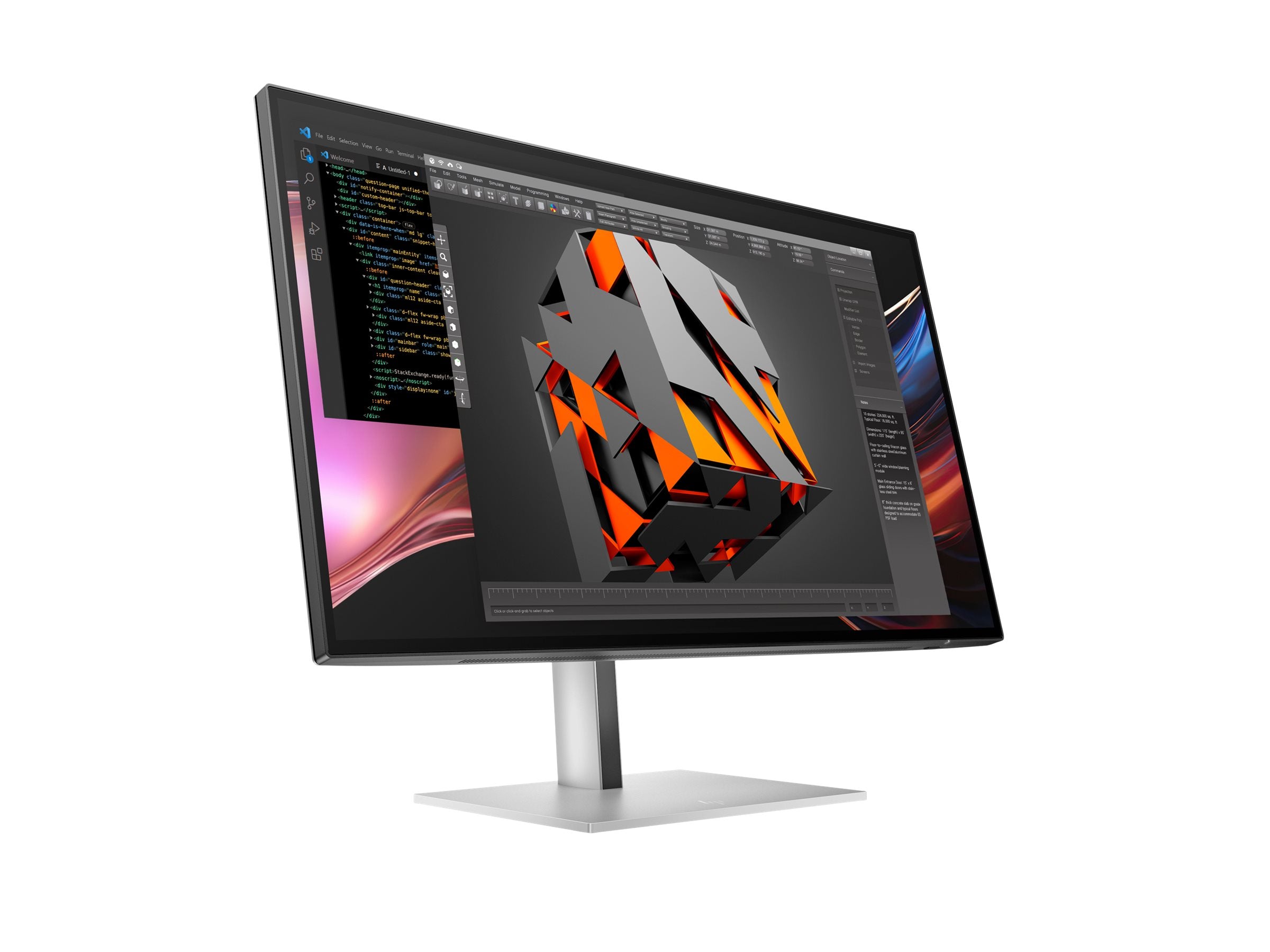 HP Écran  Series 7 Pro - 727pu QHD 27p 2560 x 1440 HDMI DP Thunderbolt 4 3/3/0