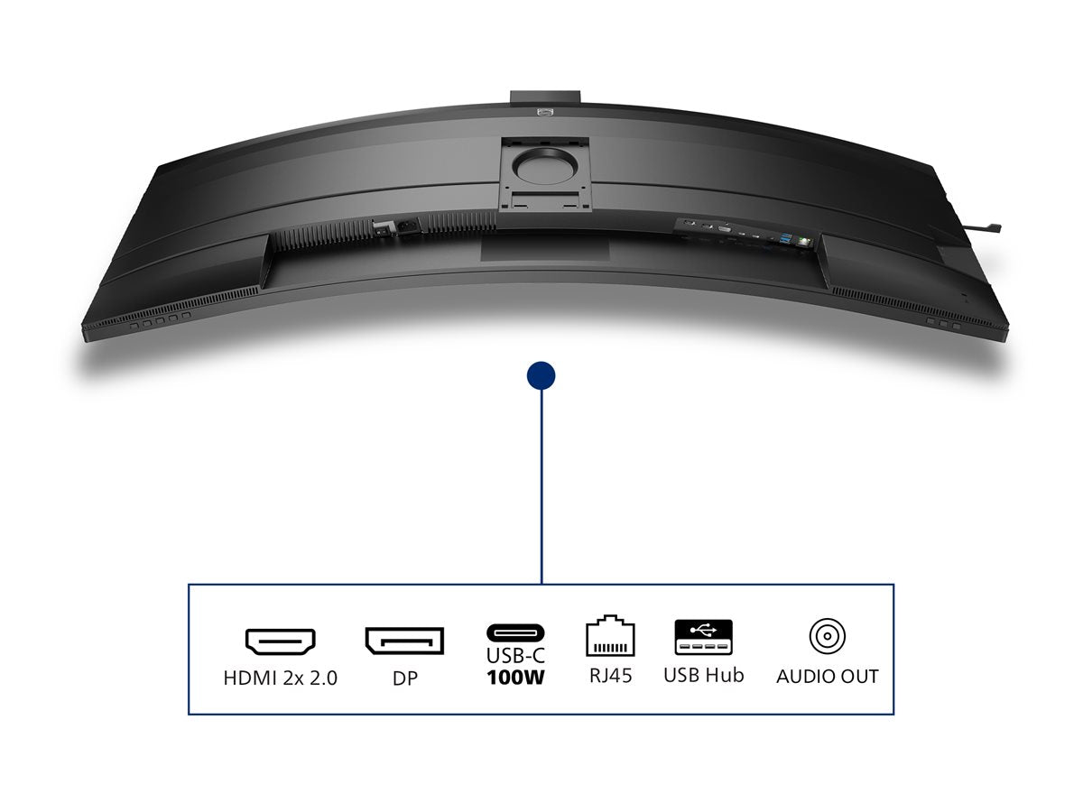 PHILIPS 49B2U6903CH/00 48.8p 5120x1440 VA Curved H/A 170mm SUPERWIDE USB-C 75Hz DP 2xHDMI USB HUB SPEAKERS webcam