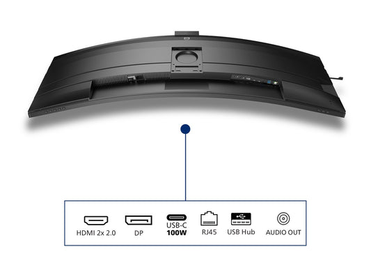 PHILIPS 49B2U6903CH/00 48.8p 5120x1440 VA Curved H/A 170mm SUPERWIDE USB-C 75Hz DP 2xHDMI USB HUB SPEAKERS webcam