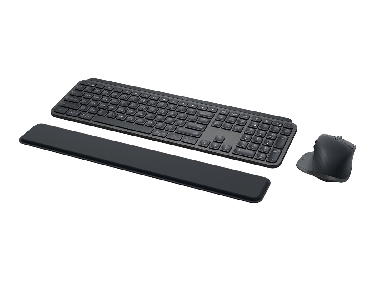 Logitech Master MX Keys Combo for Bussiness clavier Souris incluse Bureau RF sans fil + Bluetooth QWERTY US International Graphite