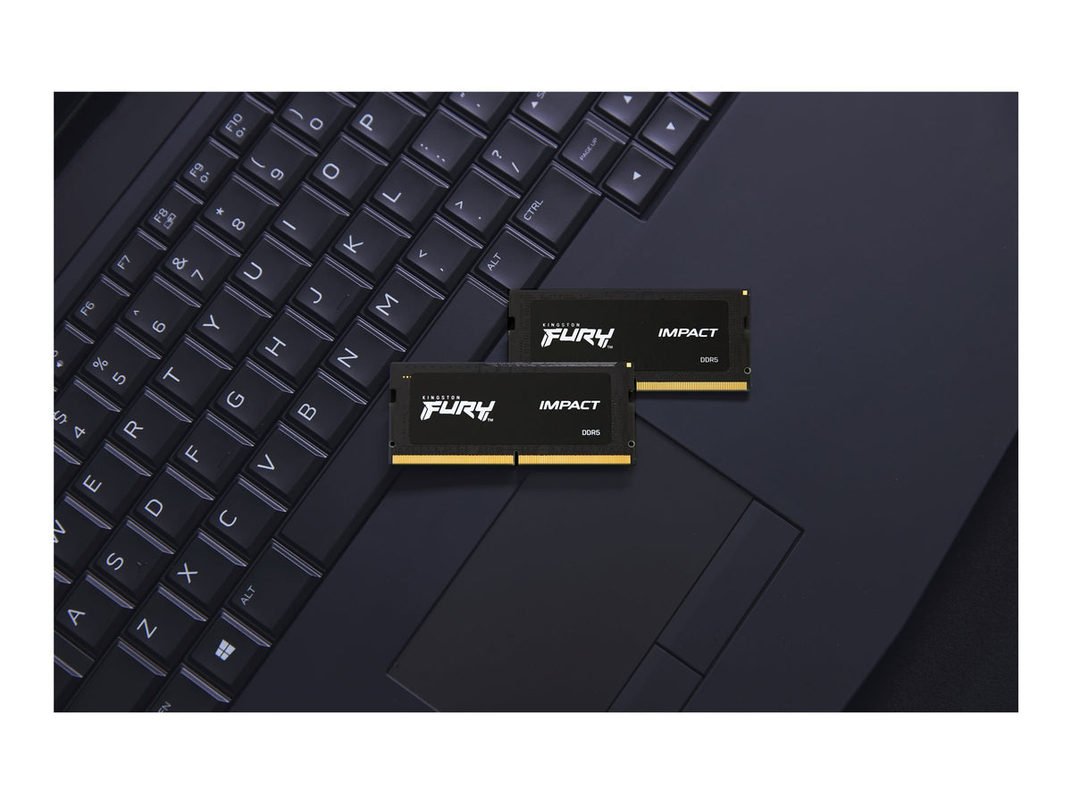 KINGSTON FURY Impact 32Go 6400MT/s DDR5 CL38 SODIMM Kit of 2 XMP