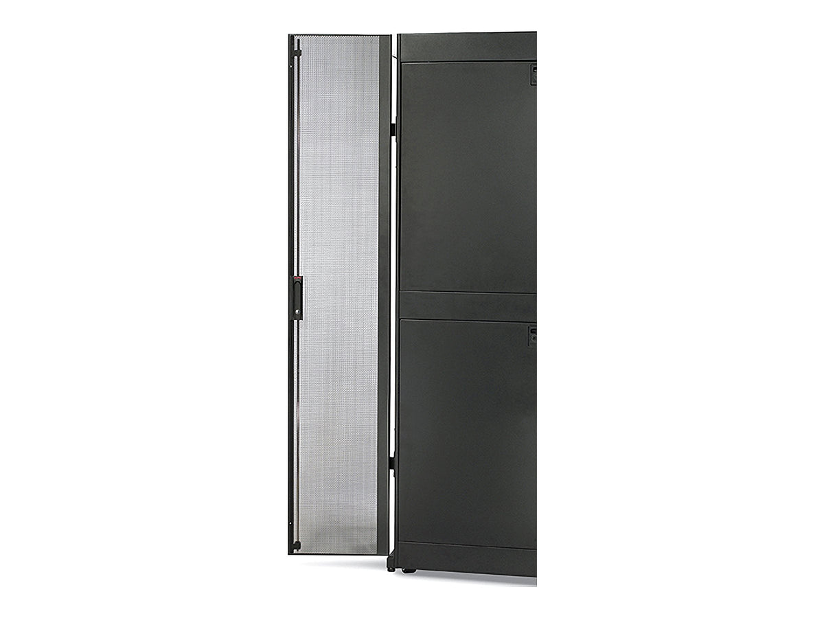 APC NetShelter SX 45U 600mm Wide Perforated Split Doors Black