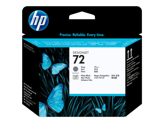 HP 72 original printhead C9380A grey and photo black standard capacity 1-pack