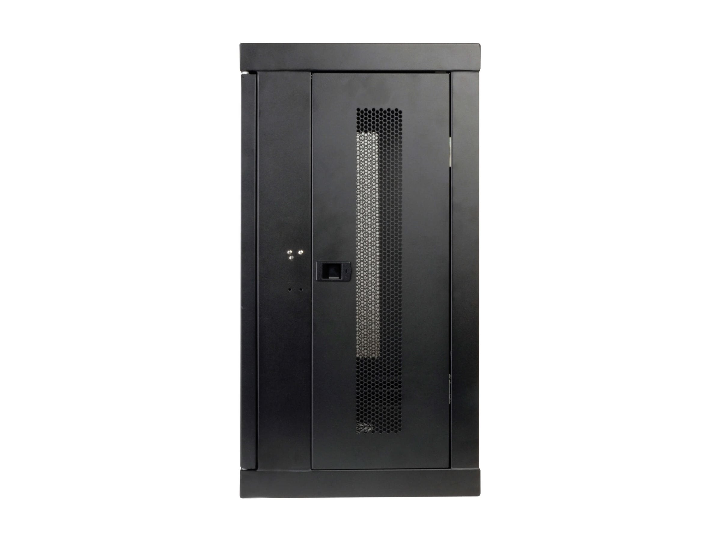 EATON TRIPPLITE SmartRack Rack enclosure cabinet low-profile patch-depth small wall mountable Black 12U 19