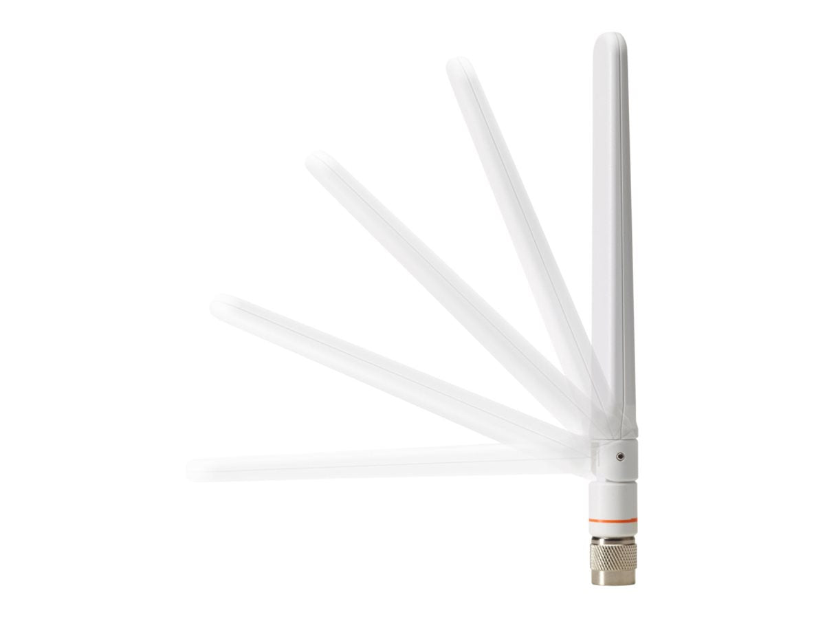CISCO 2.4 GHz 2 dBi/5 GHz 4 dBi Dipole Ant. White RP-TNC