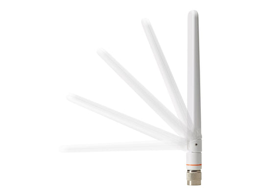 CISCO 2.4 GHz 2 dBi/5 GHz 4 dBi Dipole Ant. White RP-TNC