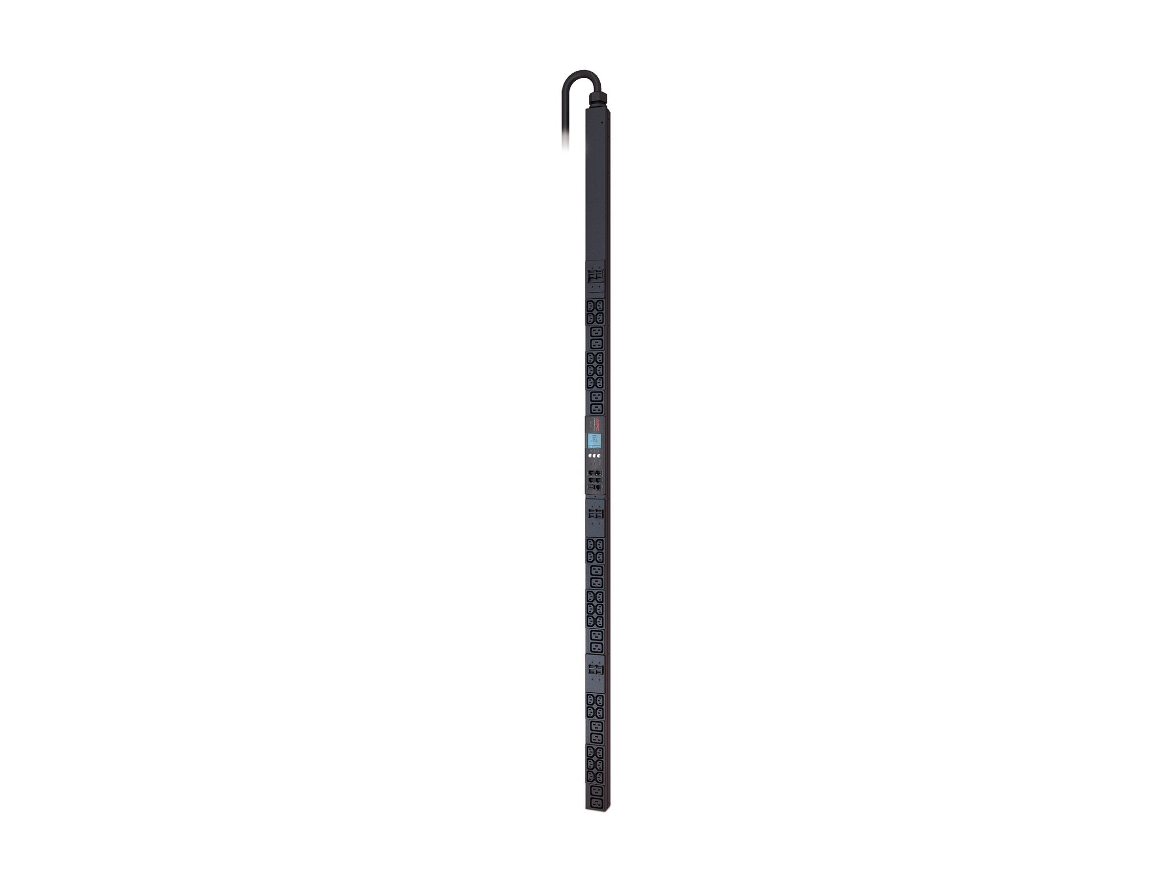 APC Rack PDU 2G Metered ZeroU 22.0kW 32A 230V 30 C13 12 C19 3M Cord