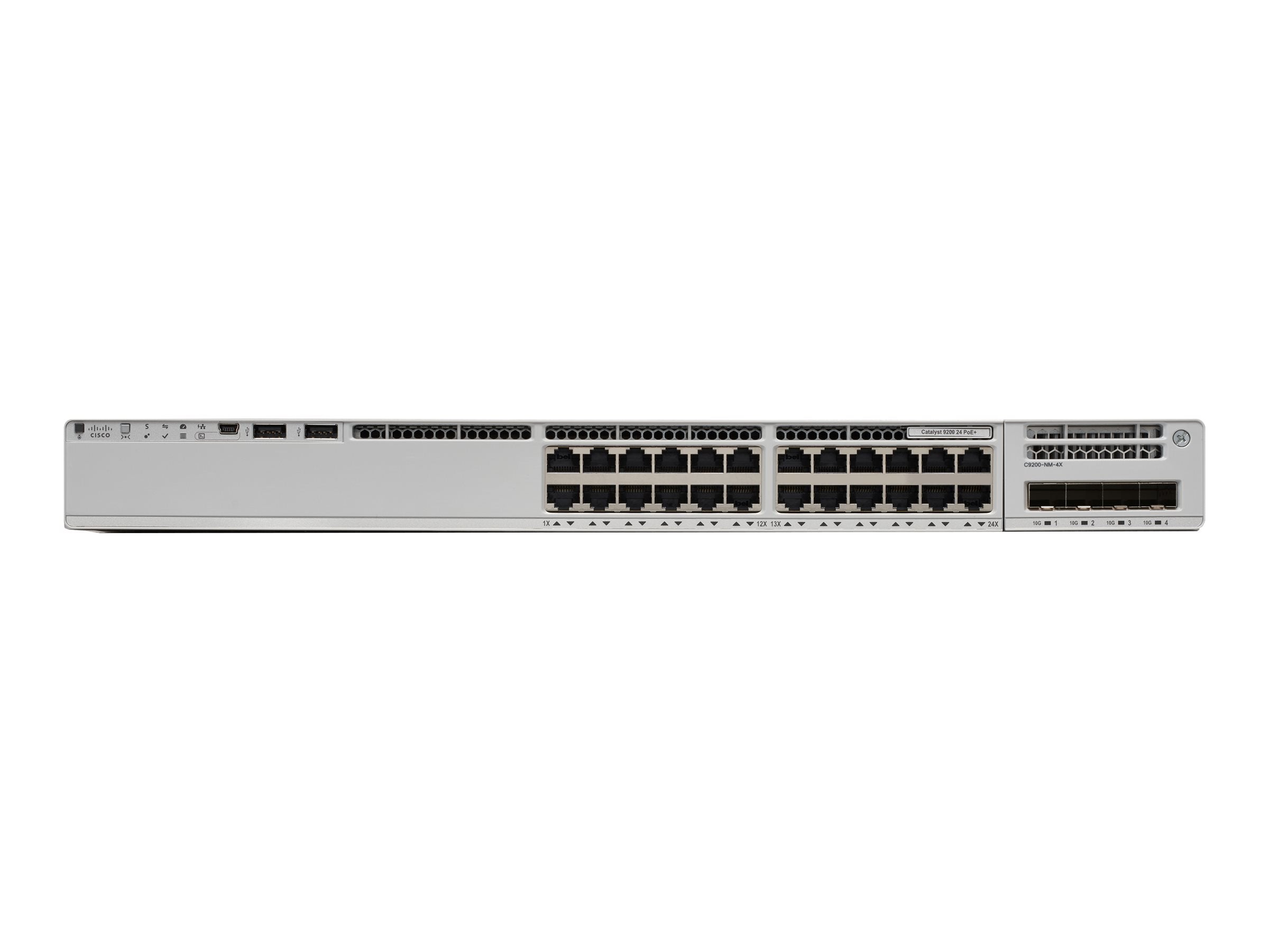 CISCO Catalyst 9200 24-port 8xmGig Network Essentials DNA subscription required