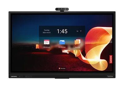 LENOVO ThinkVision iLFD T75 75p 3840x2160 VA Touch DLED 16:9 60Hz HDR10 HDMI USB-C USB-B RJ45 VGA Android 9.0 4K camera TopSeller