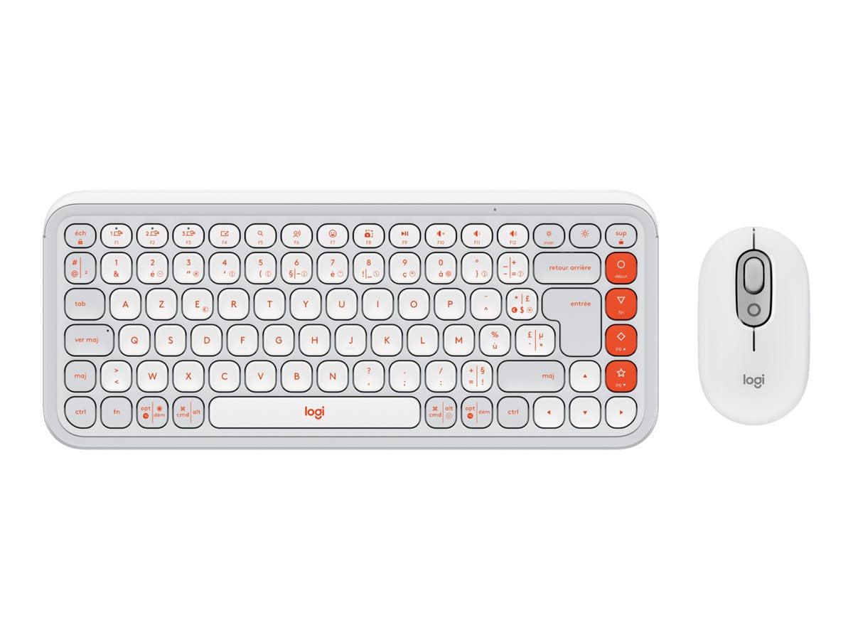 LOGITECH POP ICON COMBO - OFF WHITE (FR)