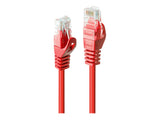 LINDY Basic Cat.6 U/UTP Cable Red 0.5m