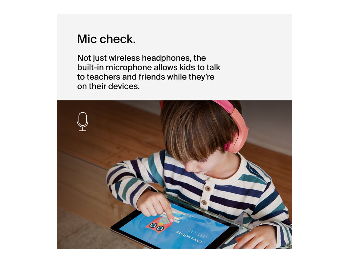 BELKIN Soundform Mini Kids Headphones Pink