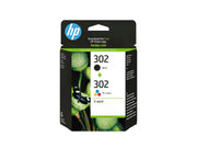 HP 302 original Ink cartridge X4D37AE Combo 2-Pack