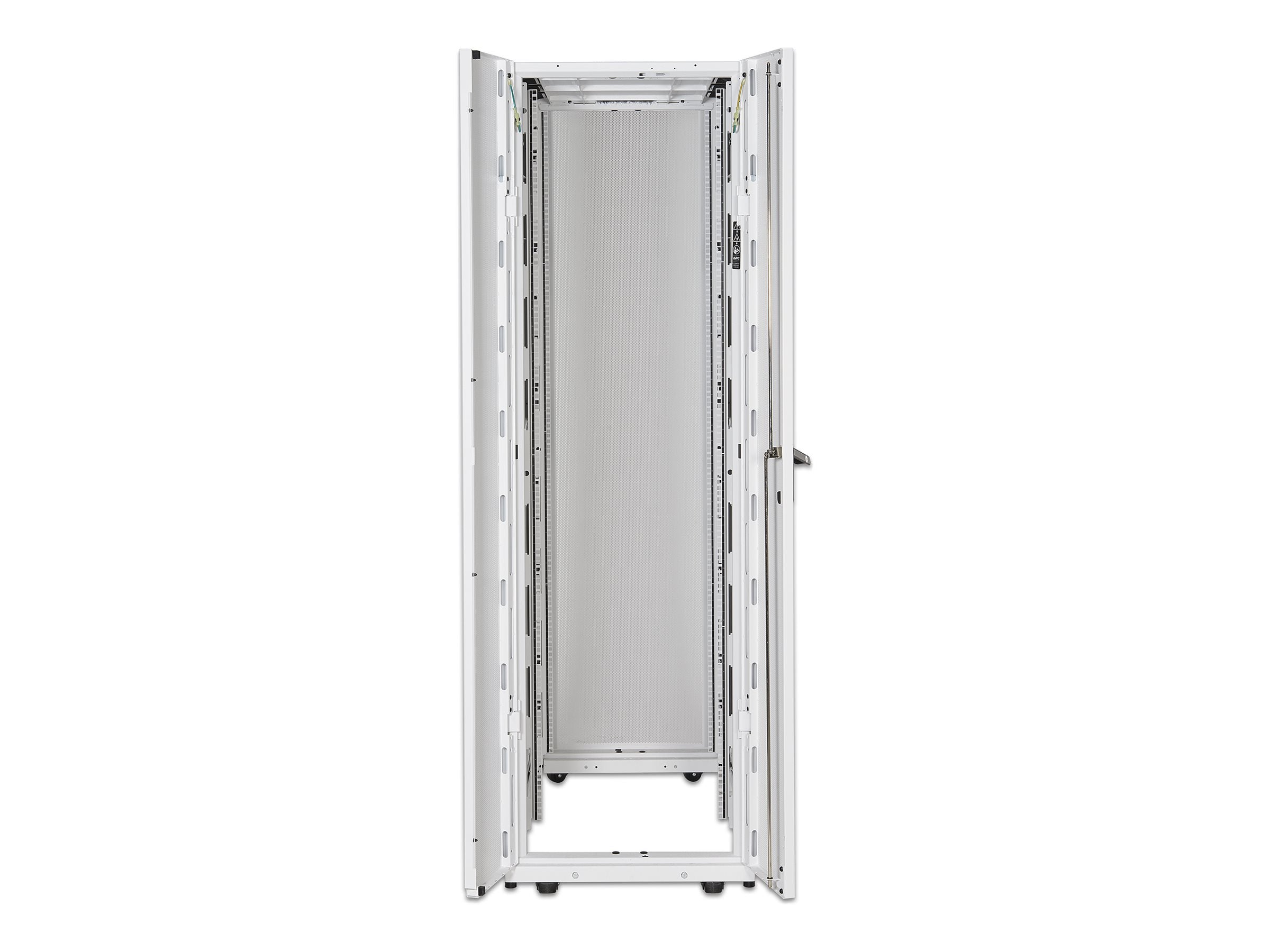 APC NetShelter SX Deep Enclosure with Sides Rack cabinet white 42U 19 TAA Compliant