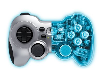 LOGITECH Wireless Gamepad F710 Gamepad 10 buttons wireless 2.4 GHz for PC