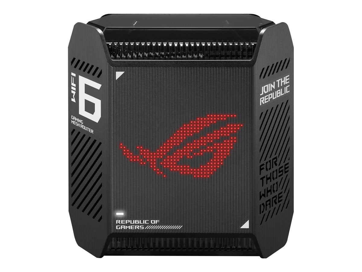 ASUS ROG Rapture GT6 Black 1PK AX10000 Whole-Home Tri-band Mesh WiFi 6 Router 802.11 a/b/g/n/ac/ax