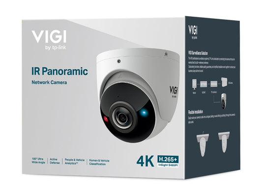 TP-LINK VIGI 8MP IR Panoramic Turret Network Camera