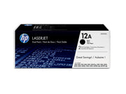 HP 12AD original Laserjet Toner cartridge Q2612AD black standard capacity 2 x 2.000 pages 2-pack