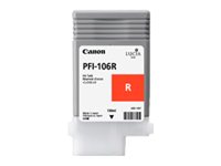CANON PFI-106R cartouche dencre rouge capacité standard 130 ml pack de 1