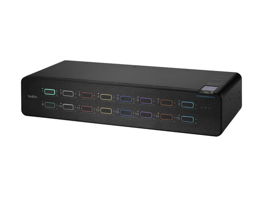 BELKIN 16-Port Single Head DP/HDMI to DP/HDMI Video Secure Desktop KVM Switch PP4.0