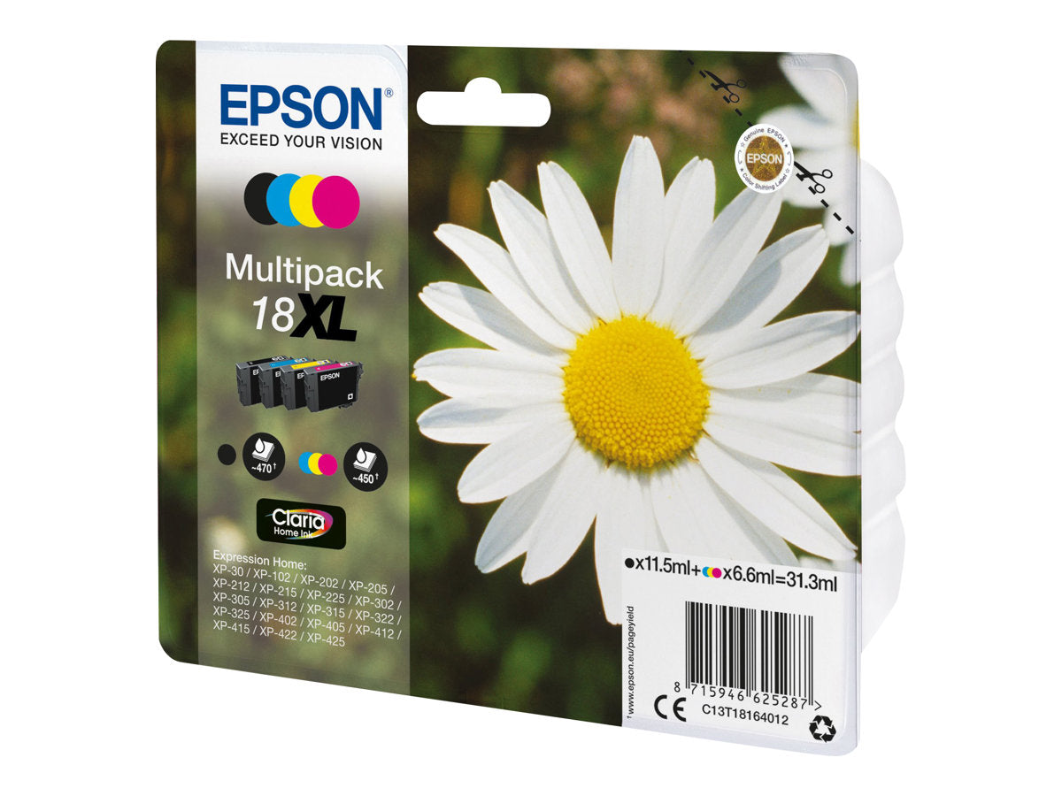 Ink/18XL Daisy 6.6ml CMY 11.5ml BK