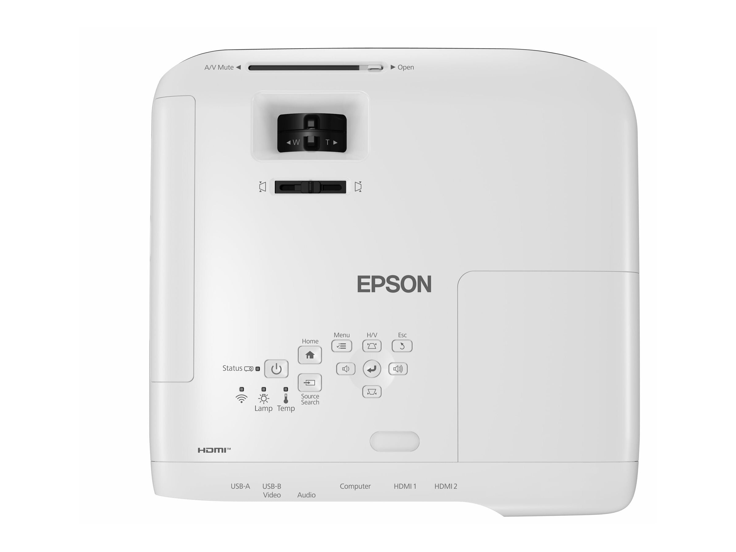 EPSON EB-X49 Projecteur 3LCD, XGA , 3600 lm, 16 000 : 1, 1,48 – 1,77:1, VGA x2, HDMI x1 , RJ45, Wifi avec ELPAP11