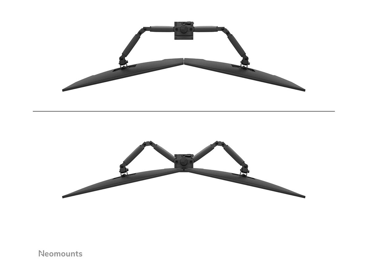 NEOMOUNTS DS60-600BL2 Support dÃ©cran Ã  fixer 10-32p - Quick-fix - arrÃªt 180